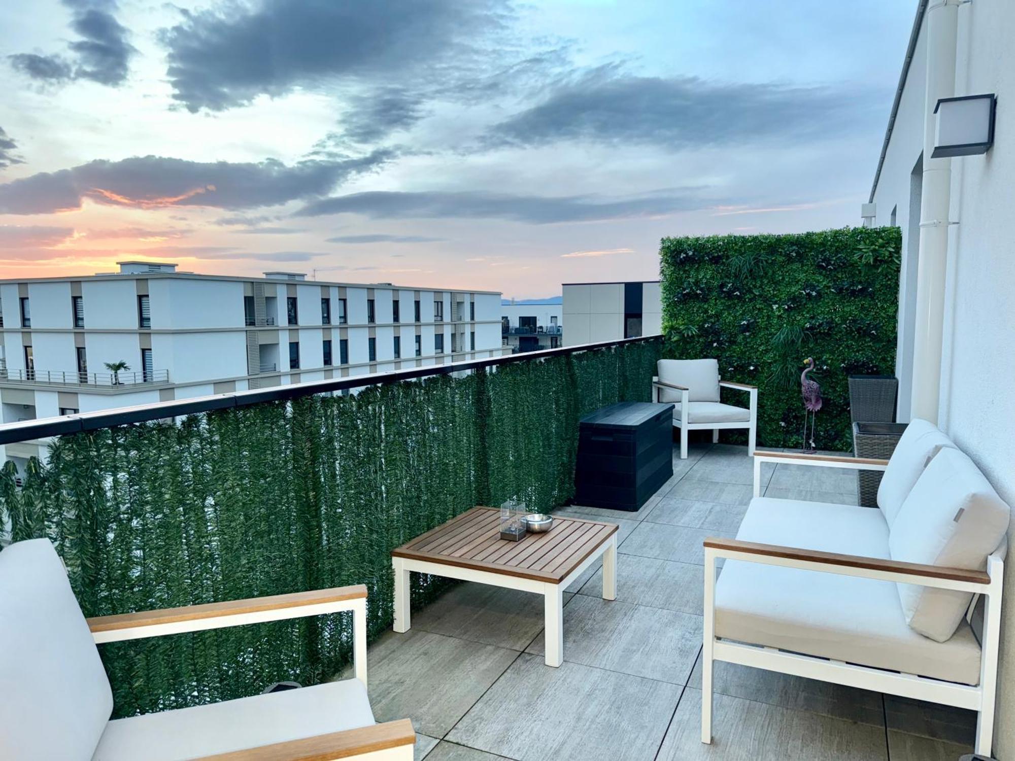 Appartement Rooftop - 5 Min Centre Ville Strasbourg ชิลติงไฮม์ ภายนอก รูปภาพ